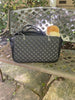 Luxury quilted pet carrier bag